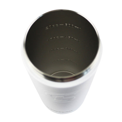 Pure Barre 26oz Ice Shaker - White