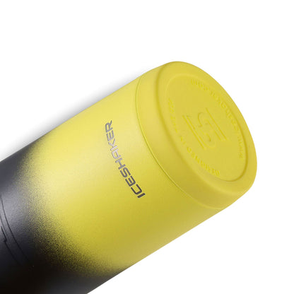 Ice Shaker Ombre Series 26oz Shaker Bottle - Yellow Black Ombre
