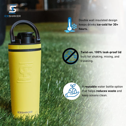 26oz Ice Shaker - Yellow