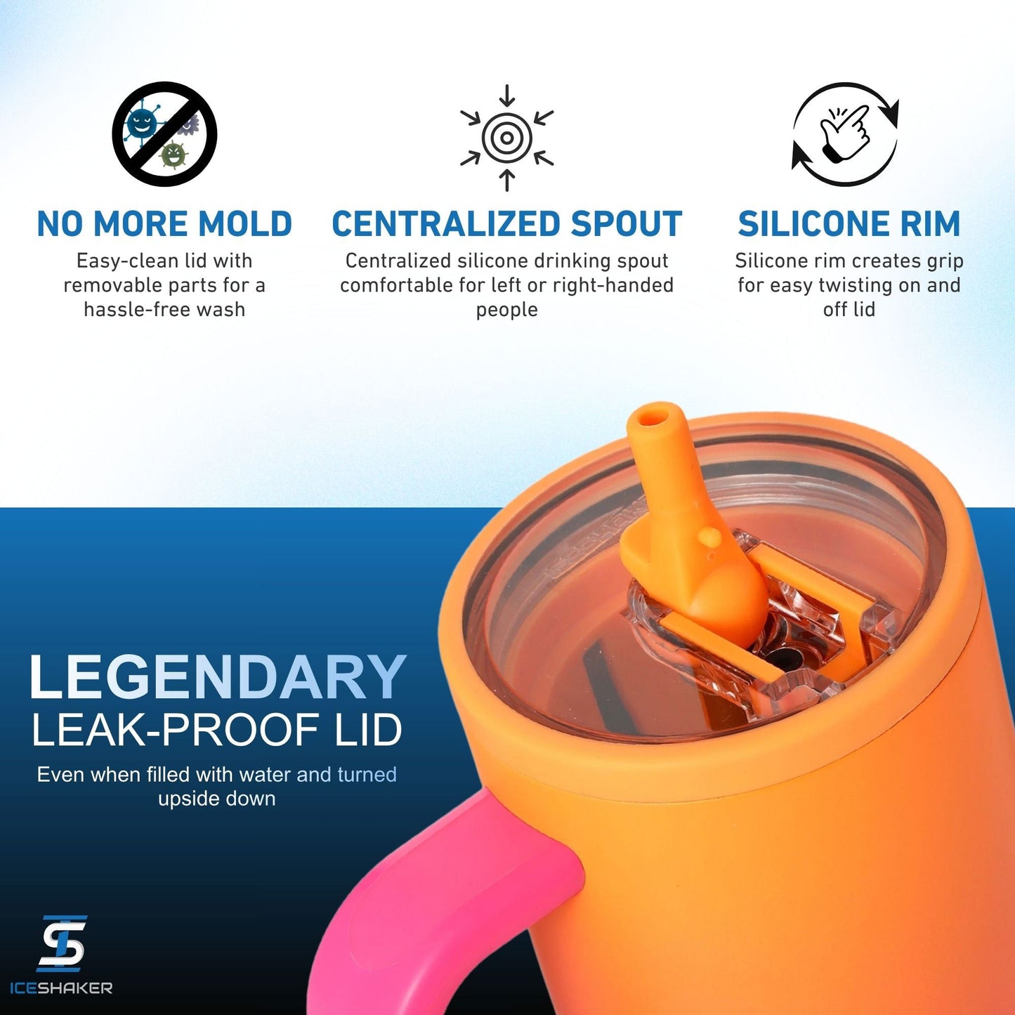 Ice Shaker Sunkissed Legend Series Shaker Tumblers