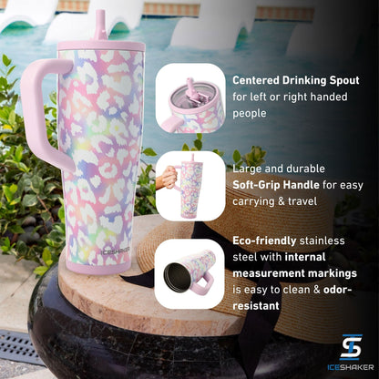 Ice Shaker Unicorn Leopard Legend Series Shaker Tumblers