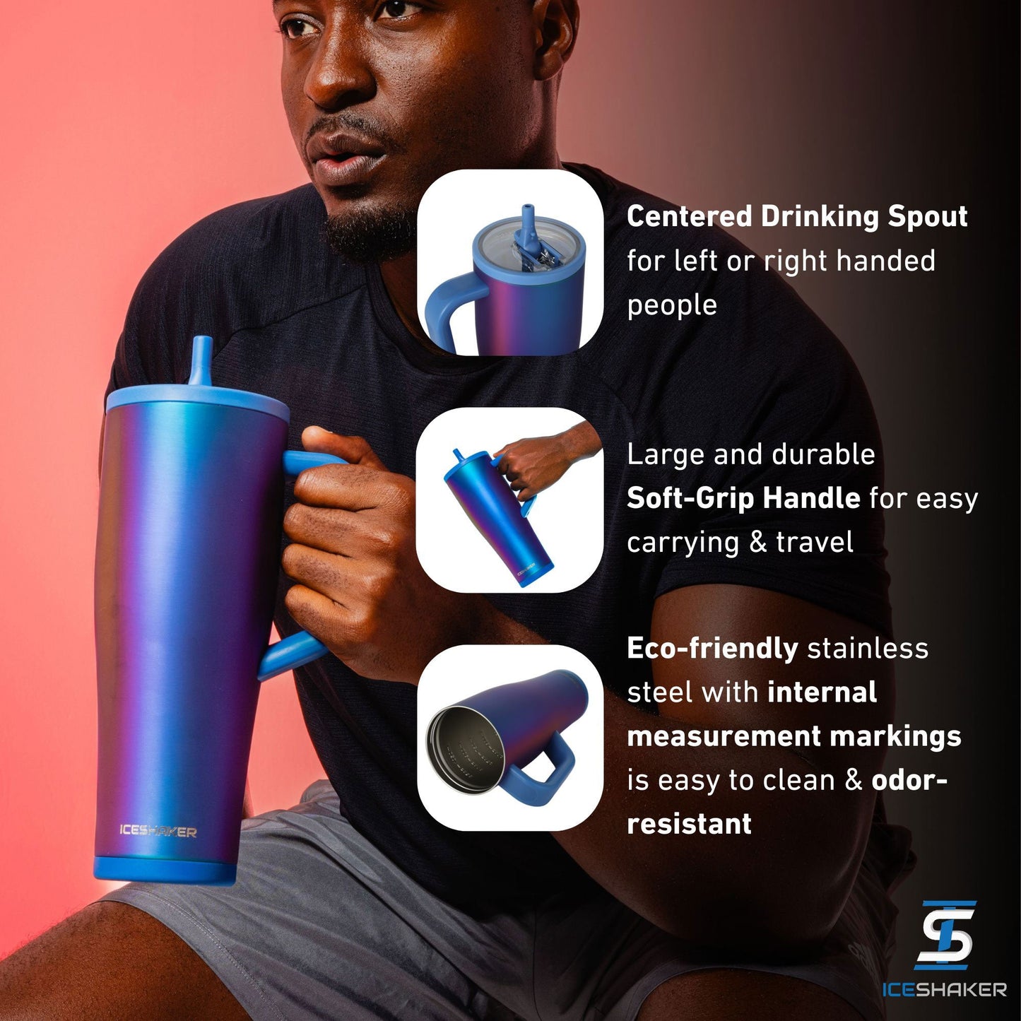 32oz Legend Series Shaker Bottles