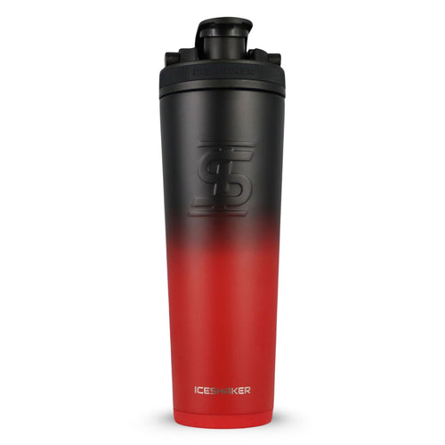 CUSTOM 32oz Ice Shaker - Red Black Ombre
