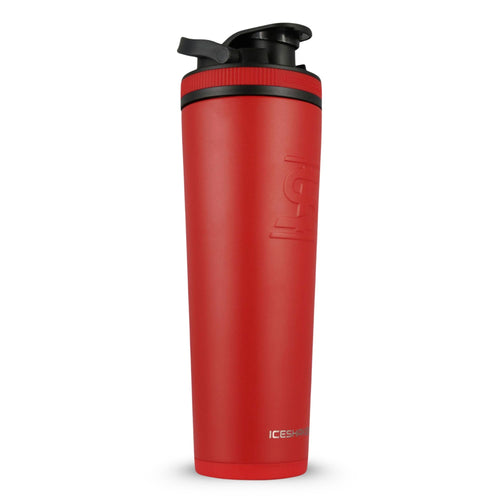 CUSTOM Sports Logo 32oz Ice Shaker - Red