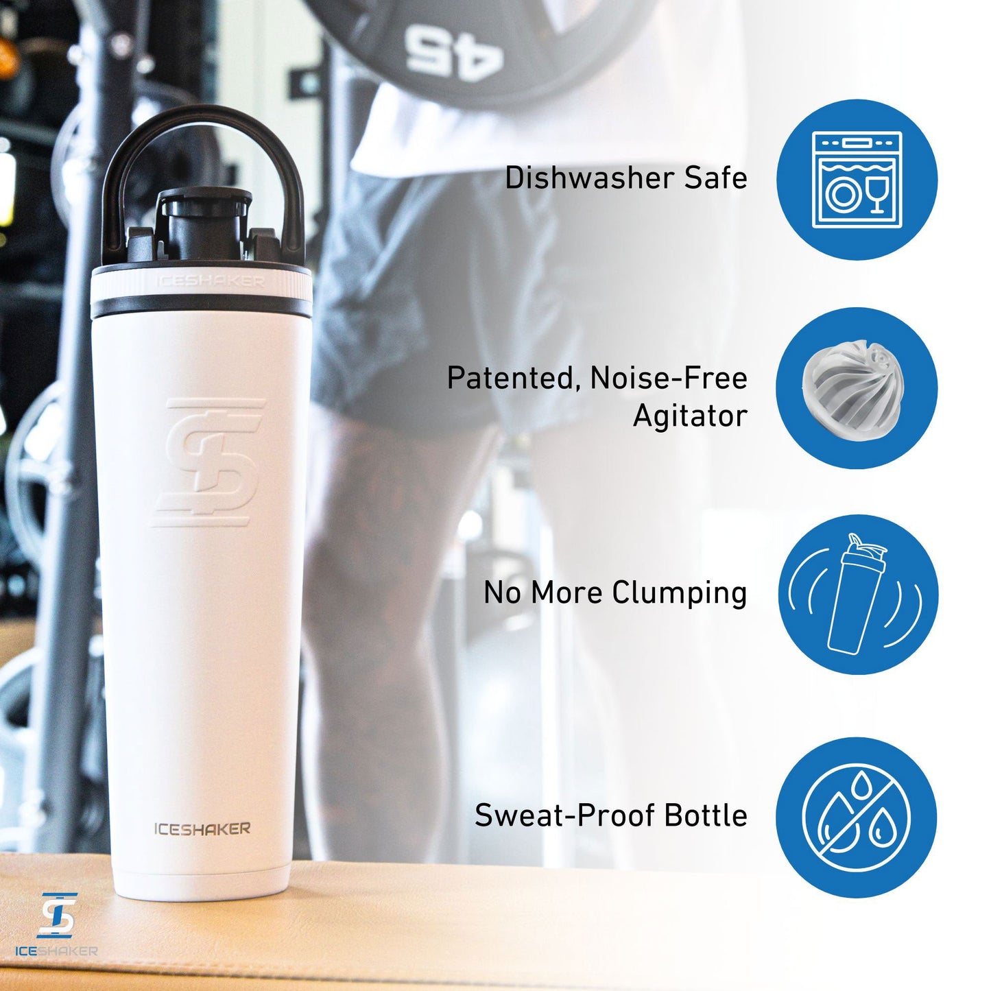 32oz Ice Shaker - Red