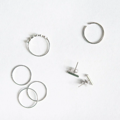 midi bar earrings