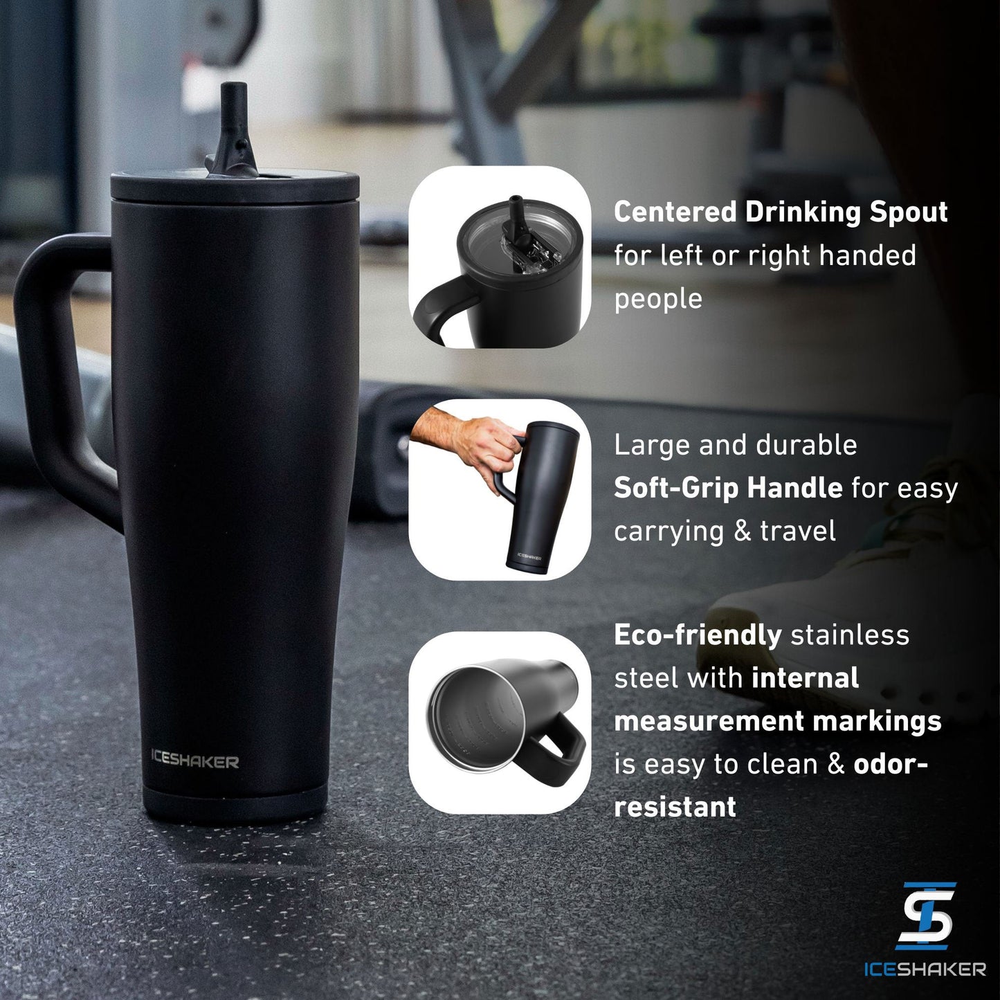 Official Alabama Crimson Tide NCAA Team Logo 40oz Legend Ice Shaker