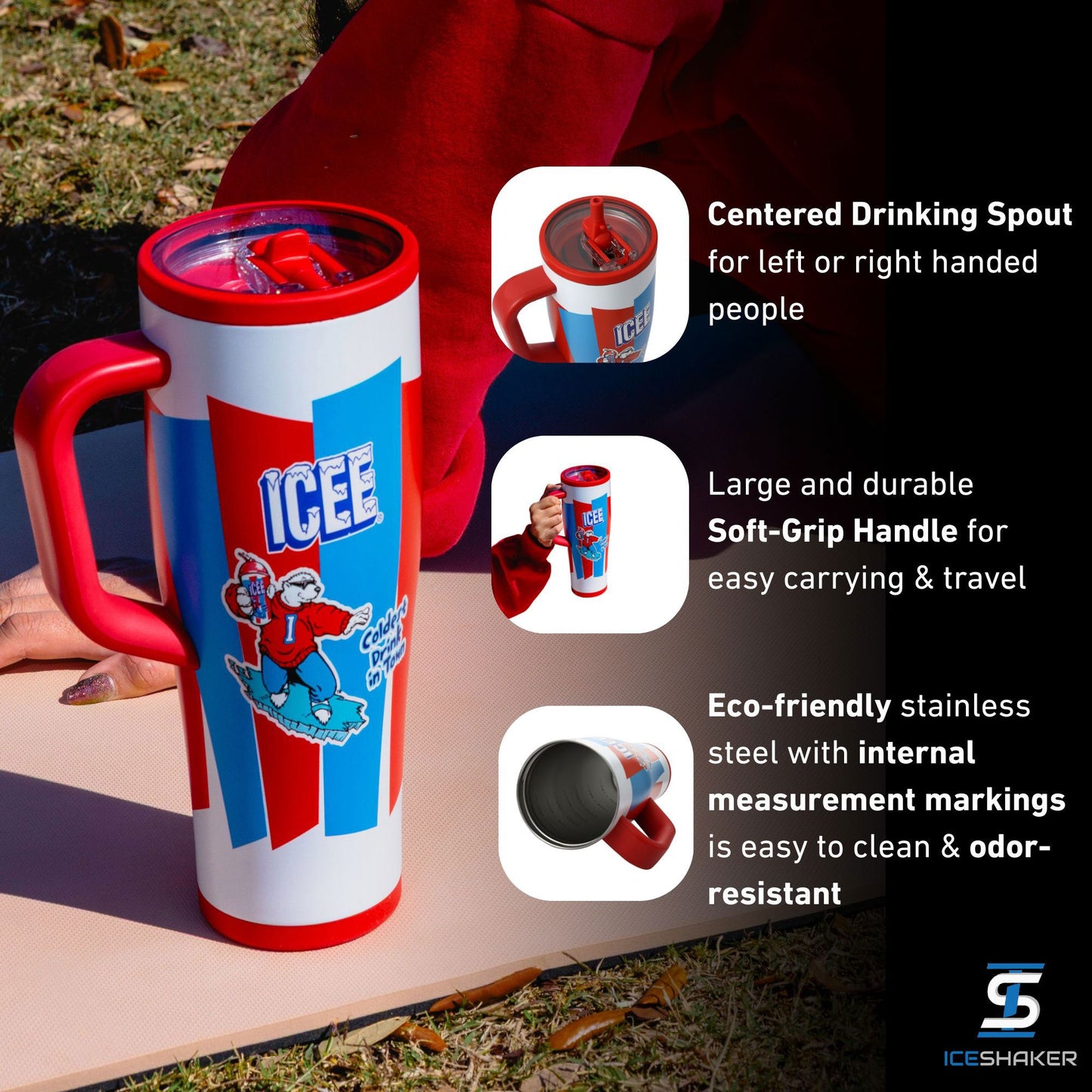 40oz Legend Series Shaker Tumblers