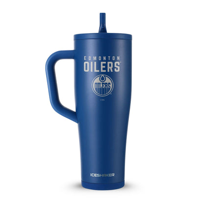 Official Edmonton Oilers Team Logo 40oz Legend Ice Shaker