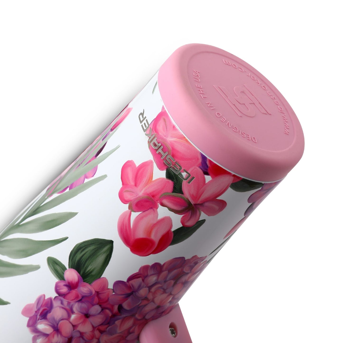 40oz Legend Series Shaker Bottle - Pink Hydrangea