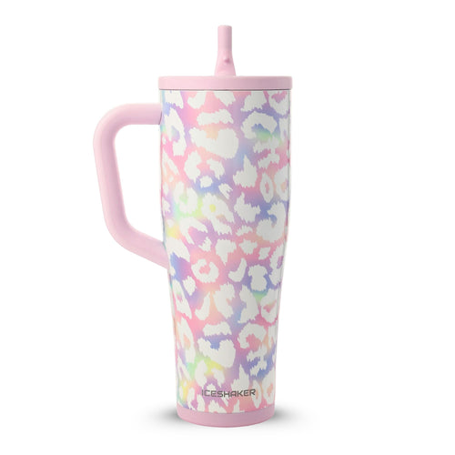 40oz Legend Series Shaker Bottle - Unicorn Leopard