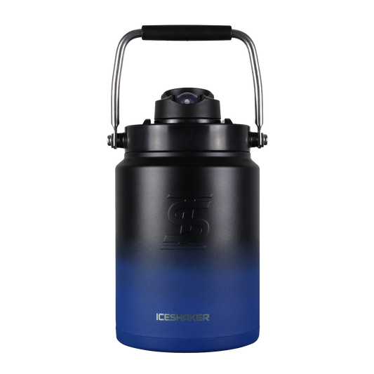 CUSTOM Half Gallon Jug - Navy Black Ombre