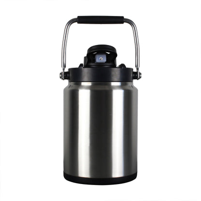 Half Gallon Jug with Silicone Base - Stainless Steel