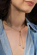 pearl of the party bolo necklace