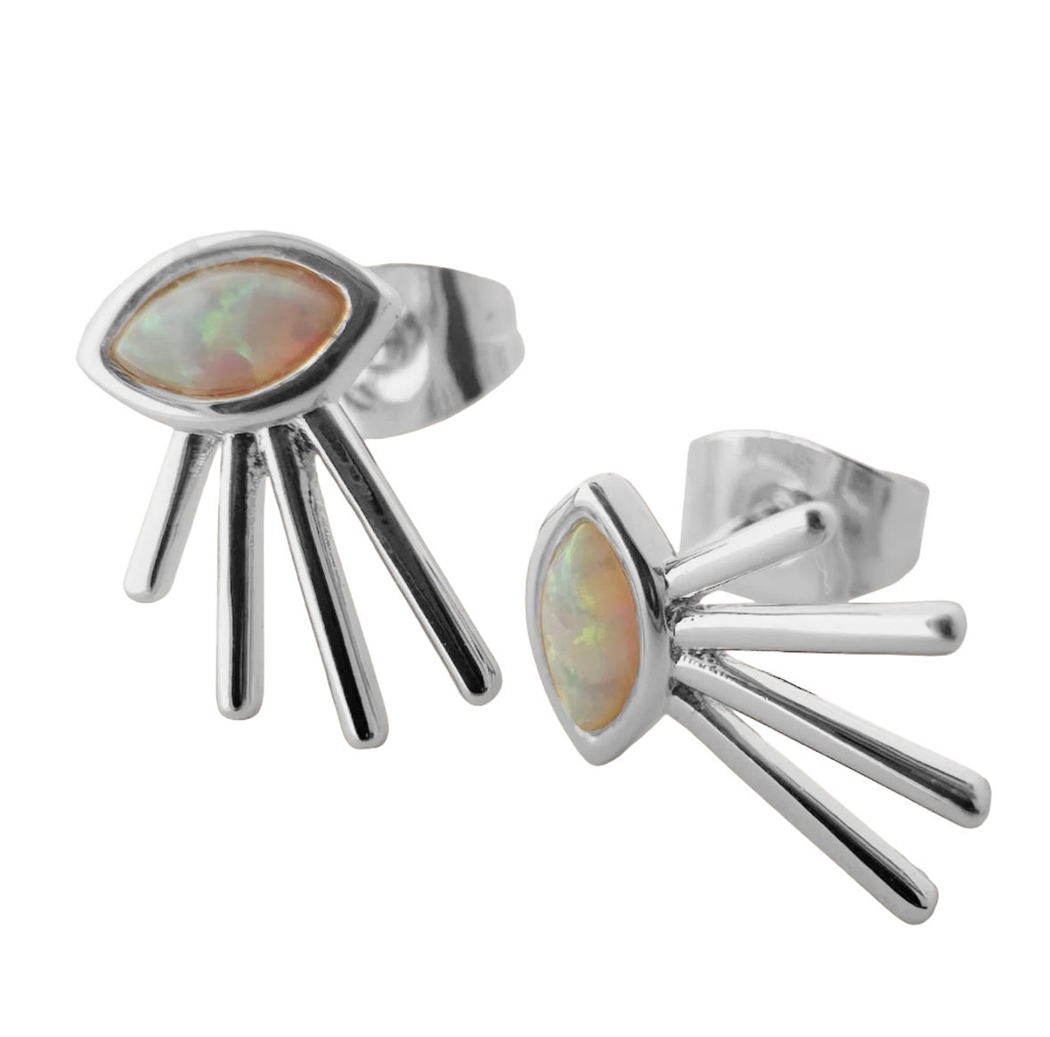 spirit beam opal studs