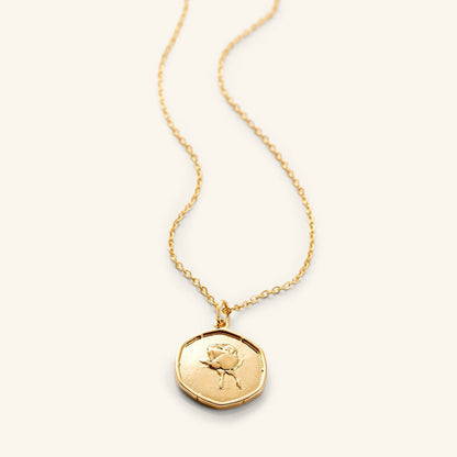 June | Birth Flower Necklace