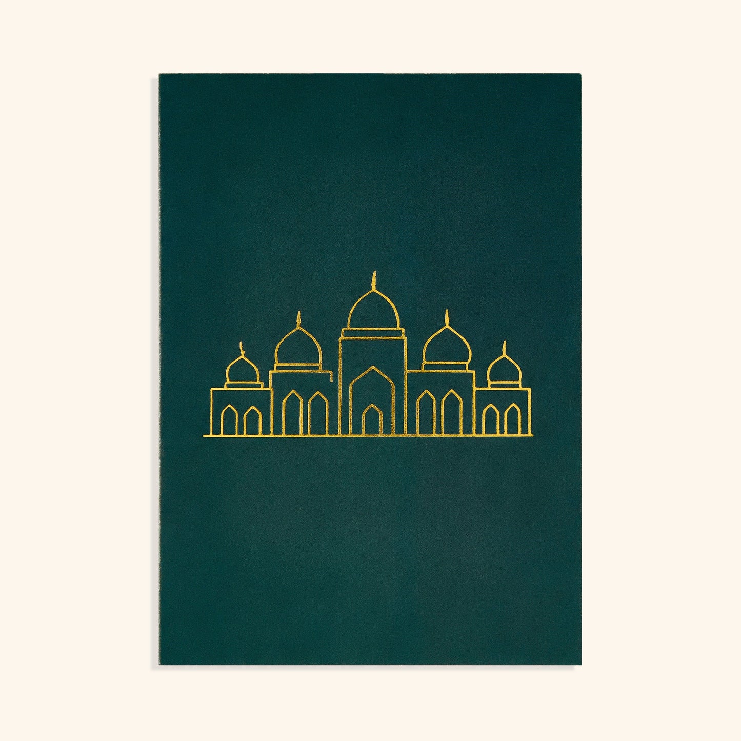 Masjid Outline Greeting Card