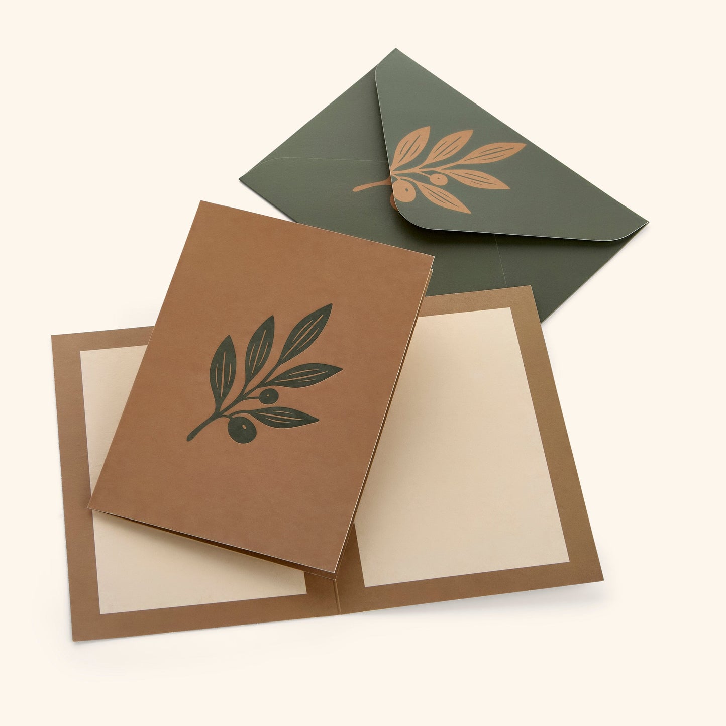 Olive Branch Greeting Card