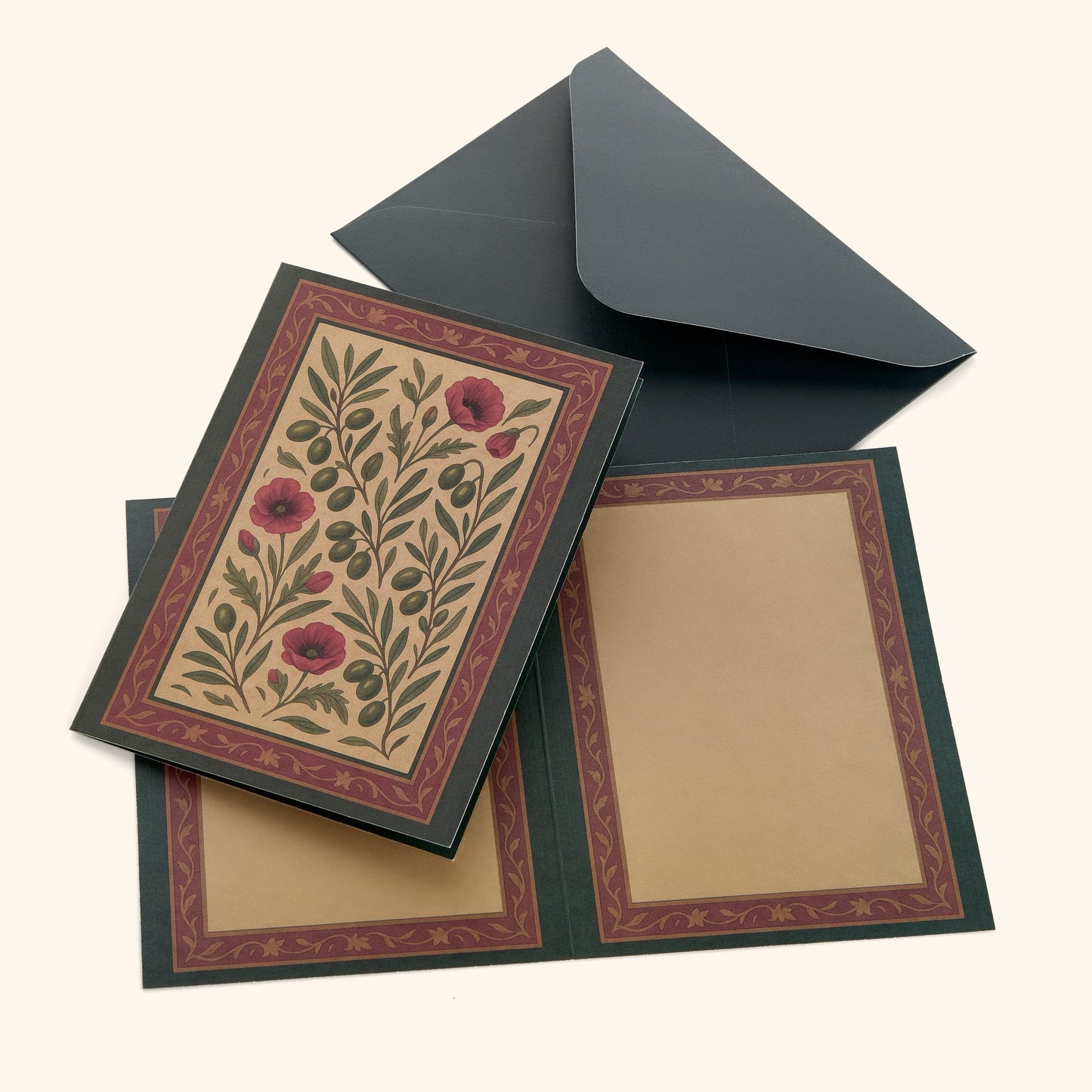 Palestinian Blooms Greeting Card