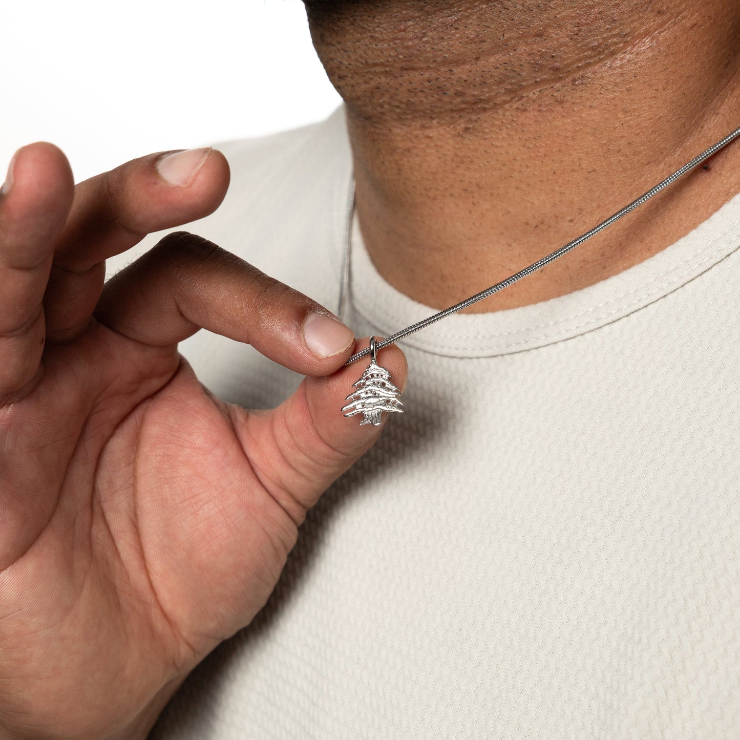 Cedar of Lebanon Necklace | Men