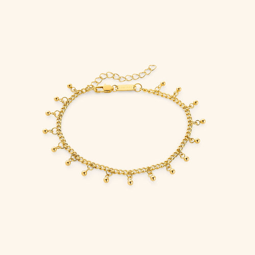 Dangling Dotted Anklet