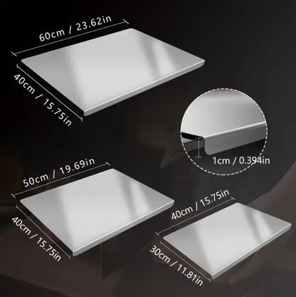Stainless Steel Non-Slip Kitchen Cutting Board