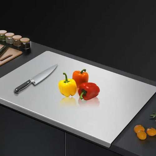 Stainless Steel Non-Slip Kitchen Cutting Board