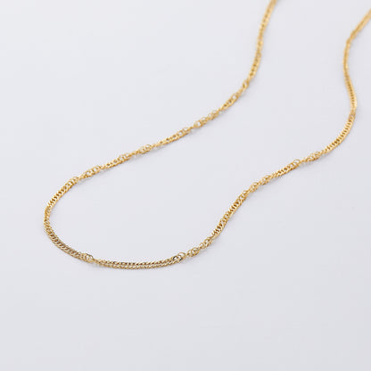 Twisted Chain Necklace | Girls