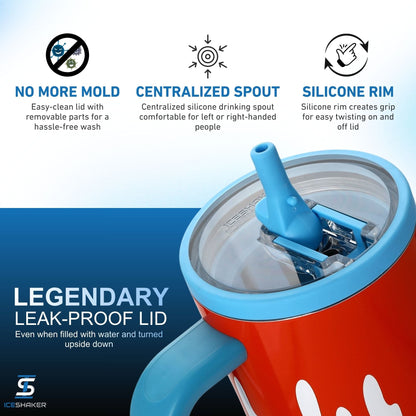 32oz Legend Series Shaker Bottle - Freeze Pop Drip