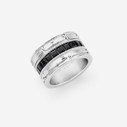 "Perhaps you dislike what's good for you" Stripe Ring