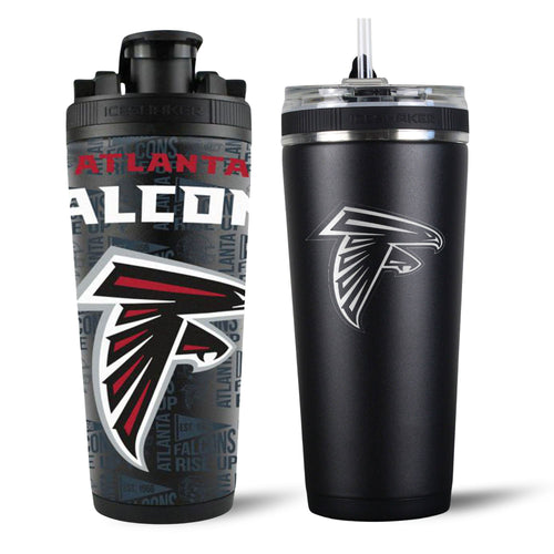 Atlanta Falcons 4D Shaker & Flex Bottle Bundle