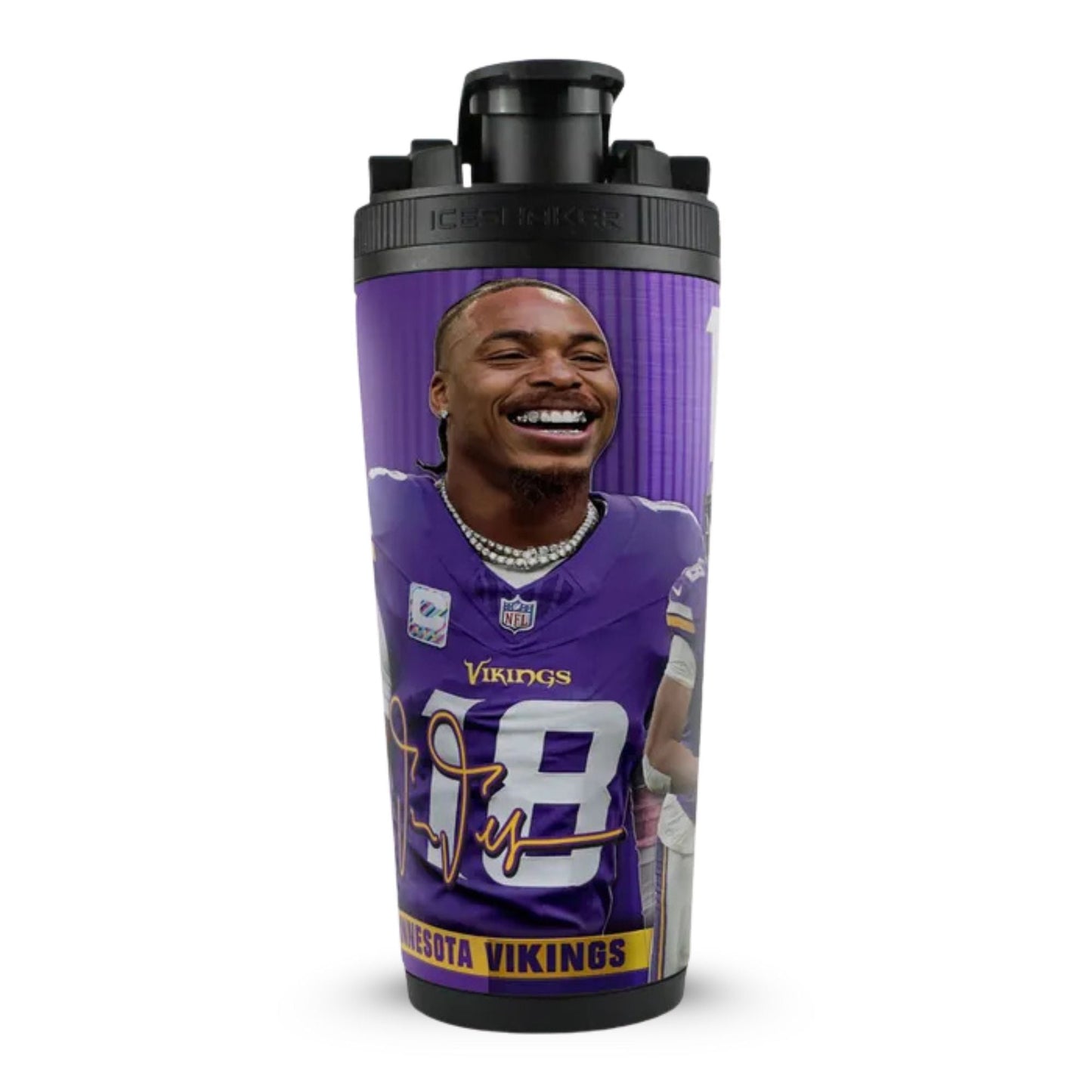 Officially Licensed NFL 4D 26oz Ice Shakers