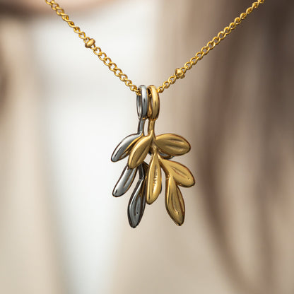Olive Tree Branch Charm