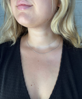 tinsel chain necklace