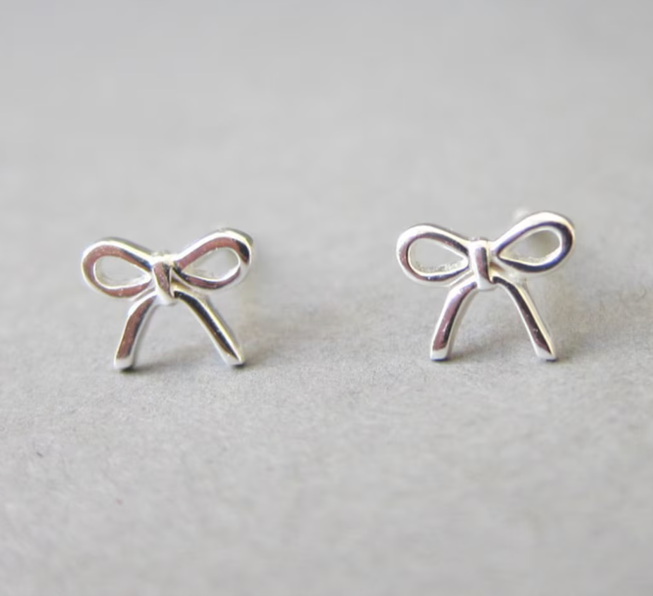 bitty bow studs