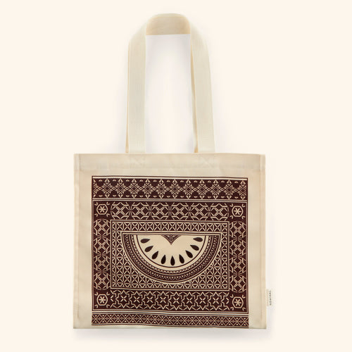 Damascus Mosaic Watermelon Tote
