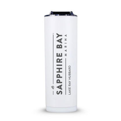 Sapphire Bay Marina Custom 20oz Skinny Tumblers