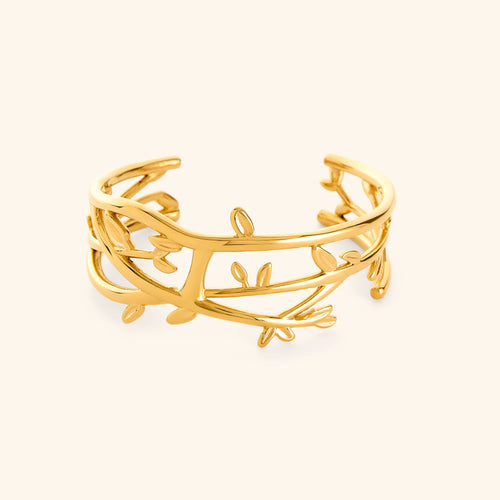 Imperfect Olive Branch Cuff