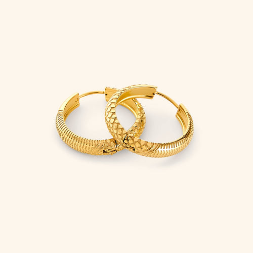 Keffiyeh Mini Hoops