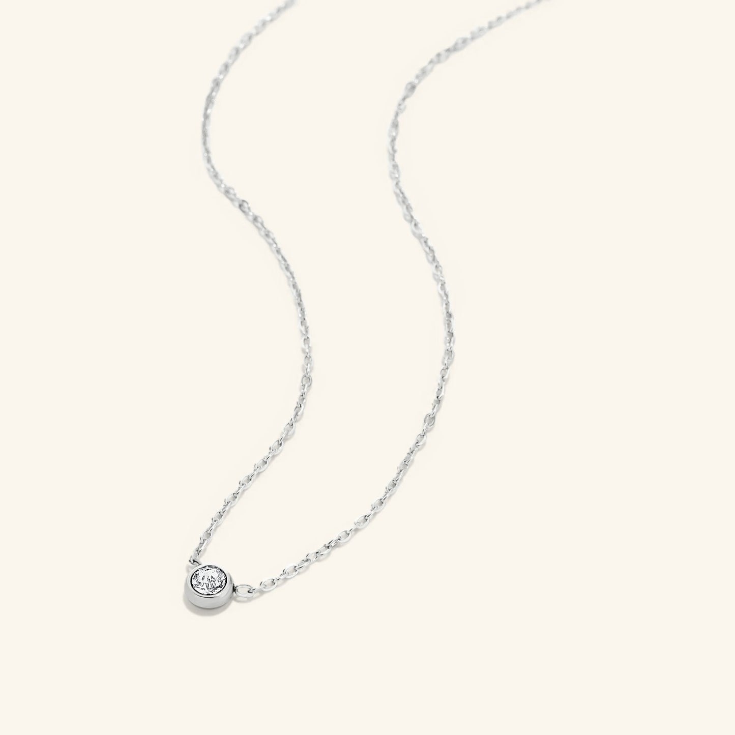 Bezel Necklace