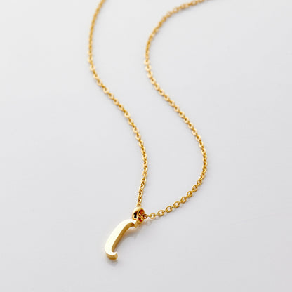 English Letter Necklace