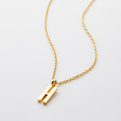 English Letter Necklace