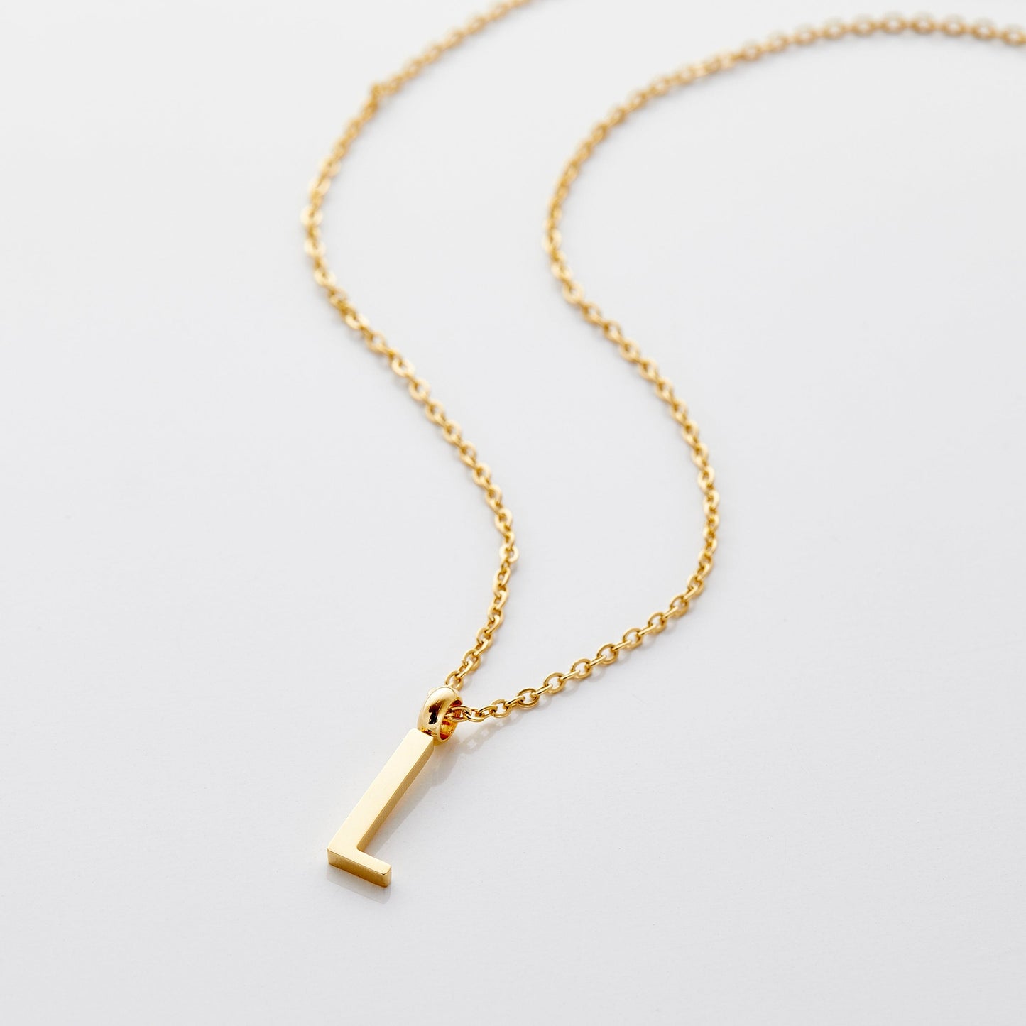 English Letter Necklace