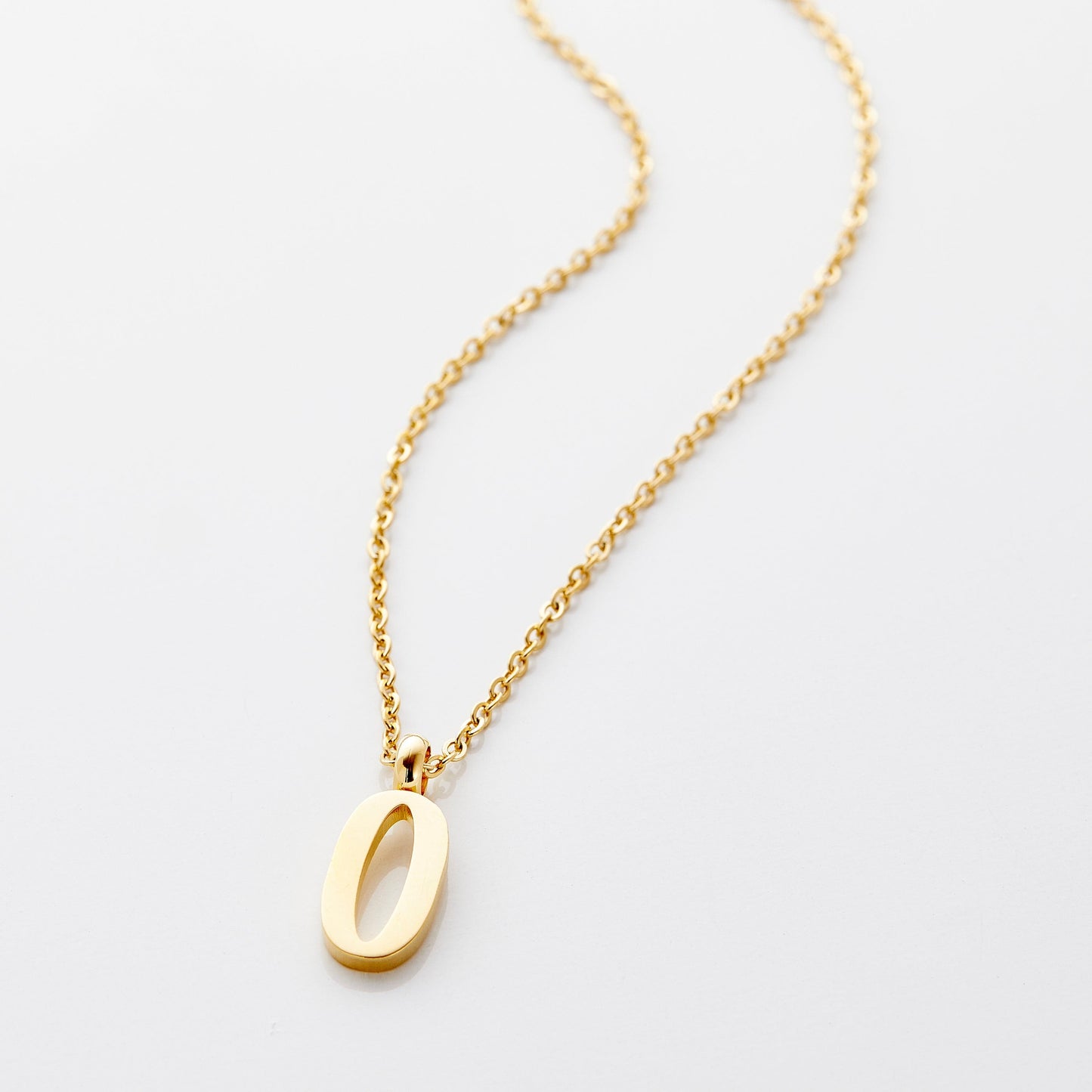English Letter Necklace