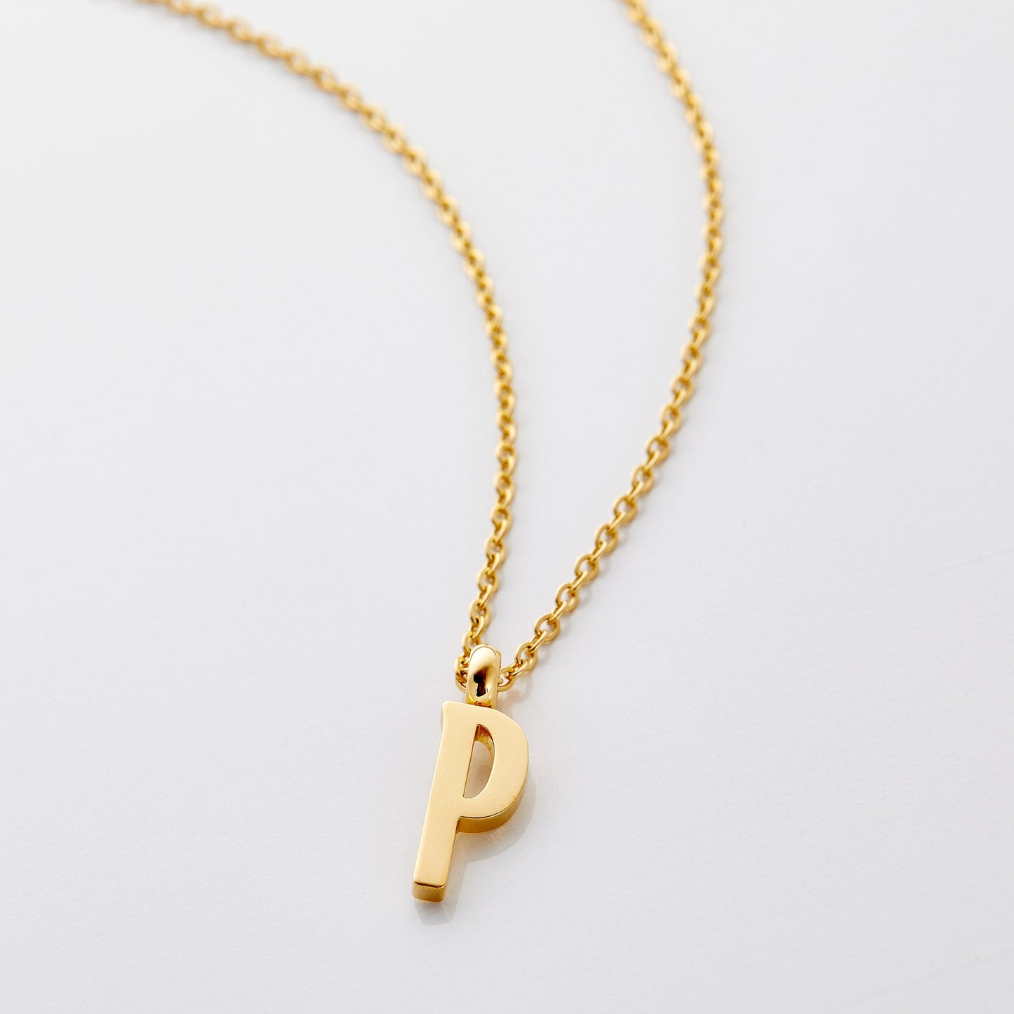 English Letter Necklace