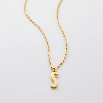 English Letter Necklace