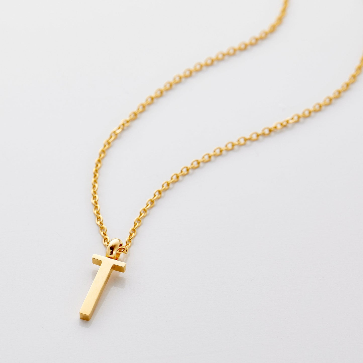 English Letter Necklace