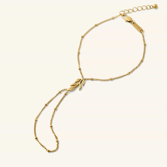Palestinian Olive Branch Hand Chain