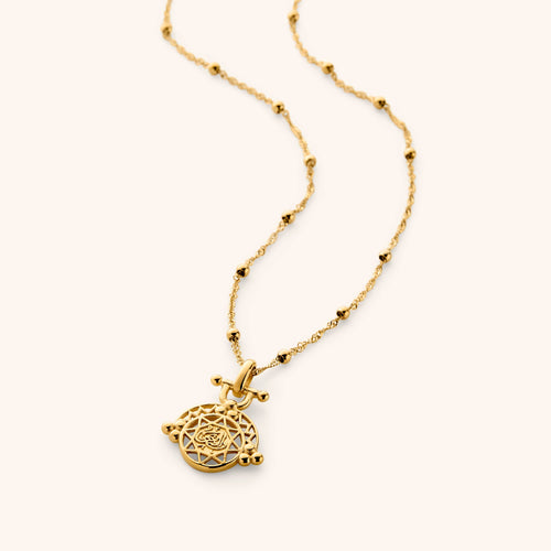 "Wal Duha" Arched Necklace