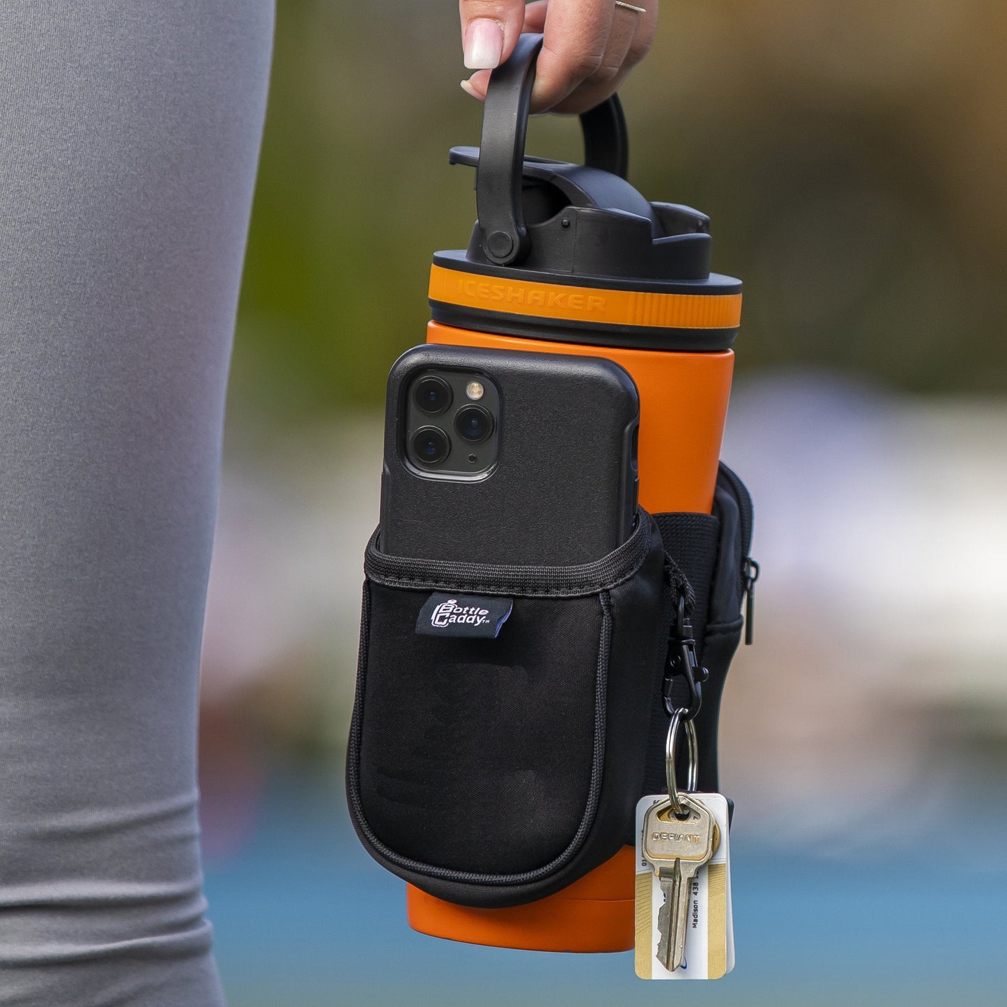 Caribbean Blue 26oz Ice Shaker Bundle